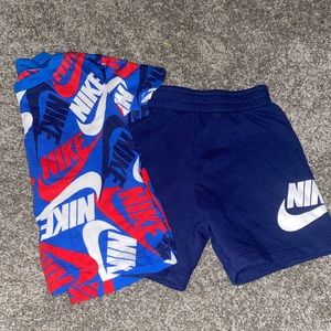 Kids Nike short set.
